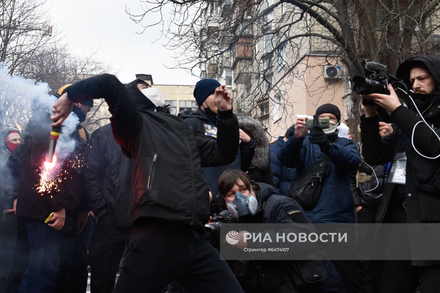 Акция националистов в Киеве