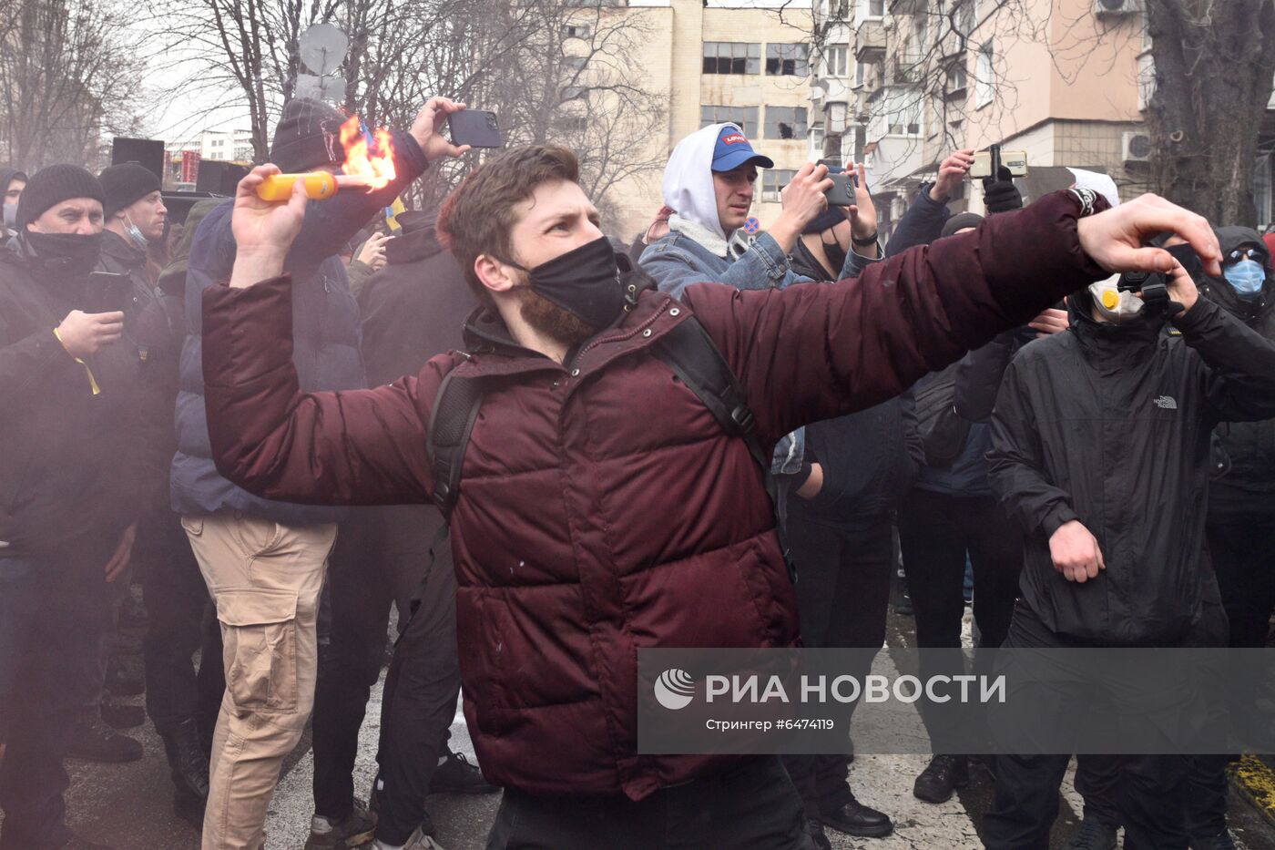 Акция националистов в Киеве