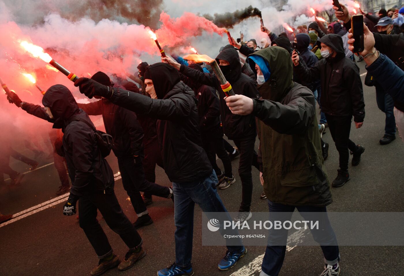 Акция националистов в Киеве