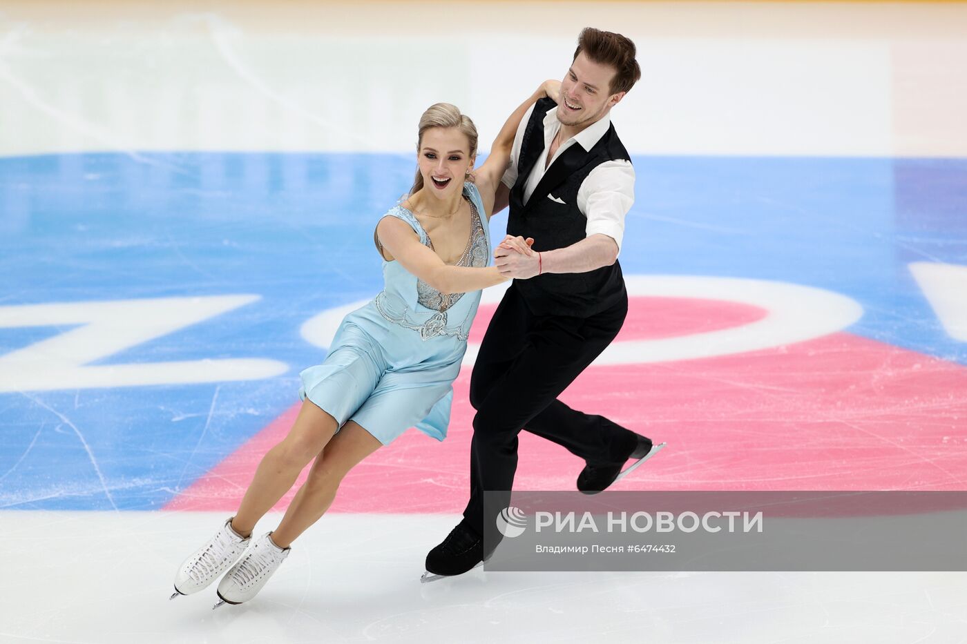 Фигурное катание. Финал КР. Танцы на льду. Ритмический танец