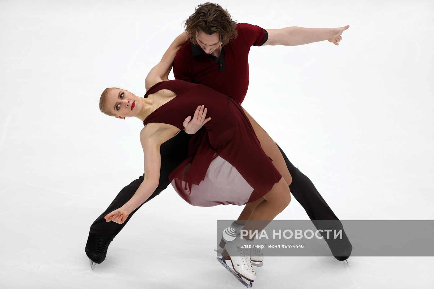 Фигурное катание. Финал КР. Танцы на льду. Ритмический танец