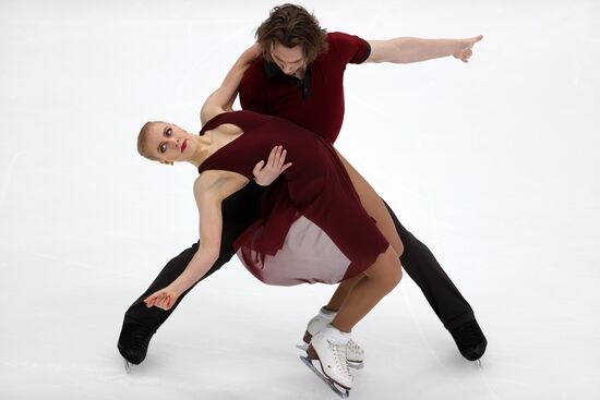 Фигурное катание. Финал КР. Танцы на льду. Ритмический танец