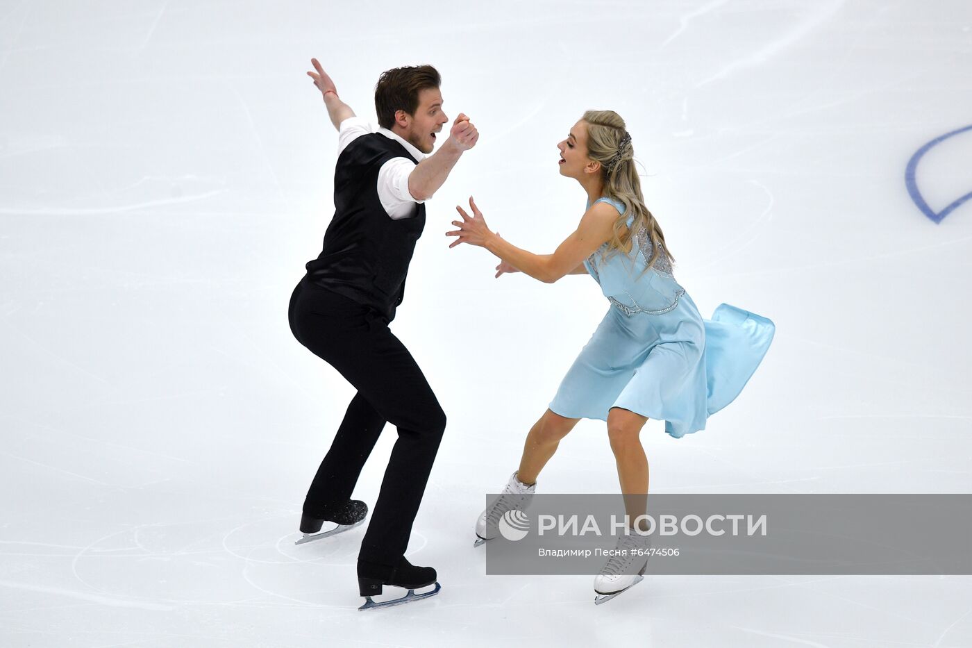 Фигурное катание. Финал КР. Танцы на льду. Ритмический танец