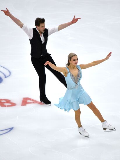 Фигурное катание. Финал КР. Танцы на льду. Ритмический танец