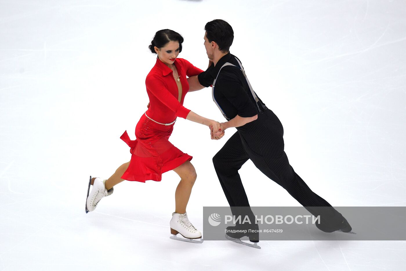 Фигурное катание. Финал КР. Танцы на льду. Ритмический танец