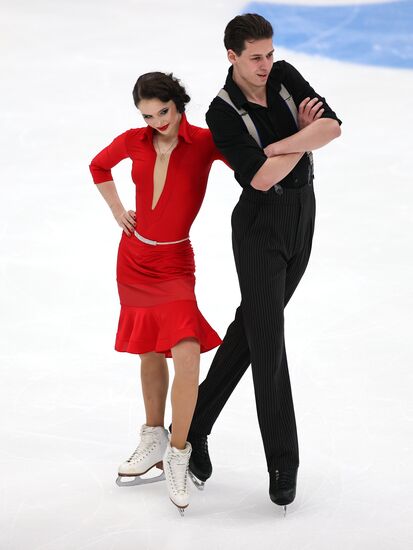 Фигурное катание. Финал КР. Танцы на льду. Ритмический танец