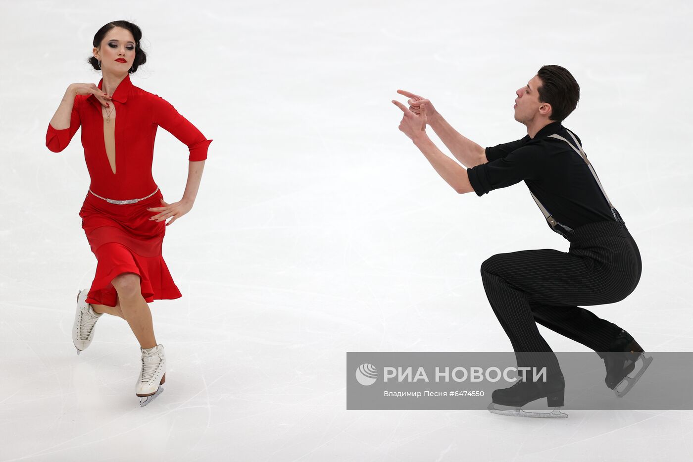 Фигурное катание. Финал КР. Танцы на льду. Ритмический танец