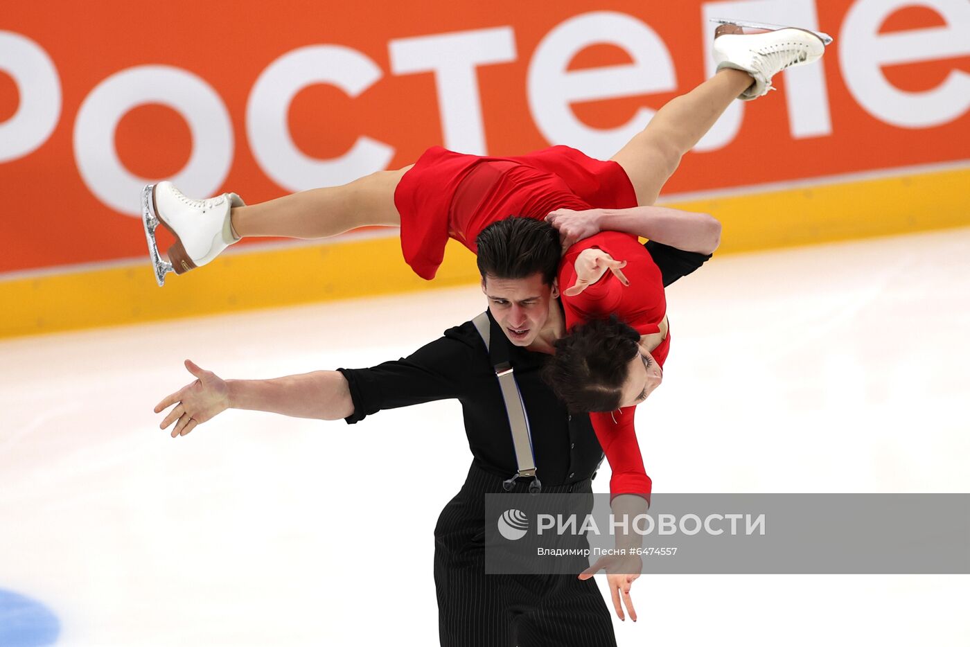 Фигурное катание. Финал КР. Танцы на льду. Ритмический танец