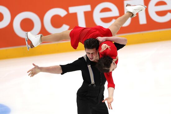 Фигурное катание. Финал КР. Танцы на льду. Ритмический танец