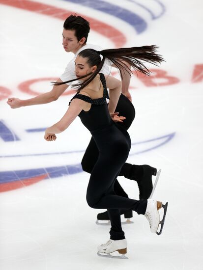 Фигурное катание. Финал КР. Танцы на льду. Ритмический танец