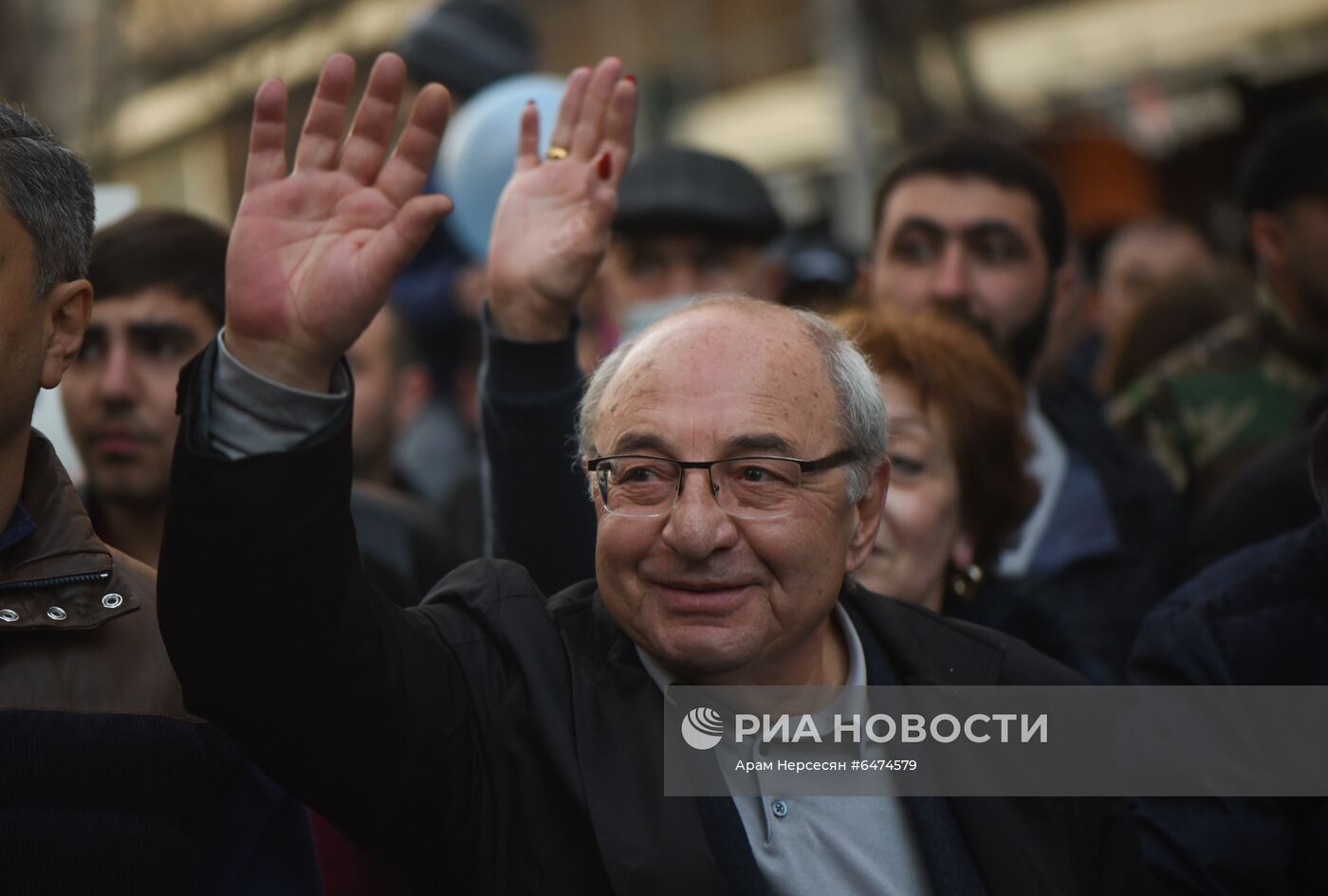 Акция протеста оппозиции в Ереване