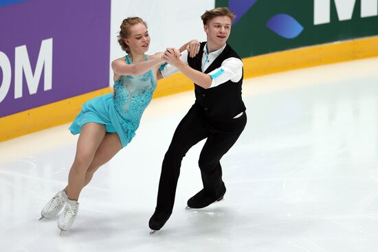 Фигурное катание. Финал КР. Танцы на льду. Ритмический танец