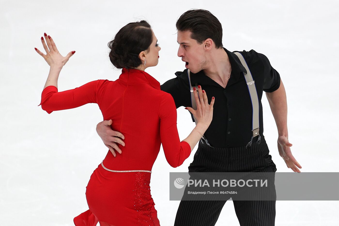 Фигурное катание. Финал КР. Танцы на льду. Ритмический танец