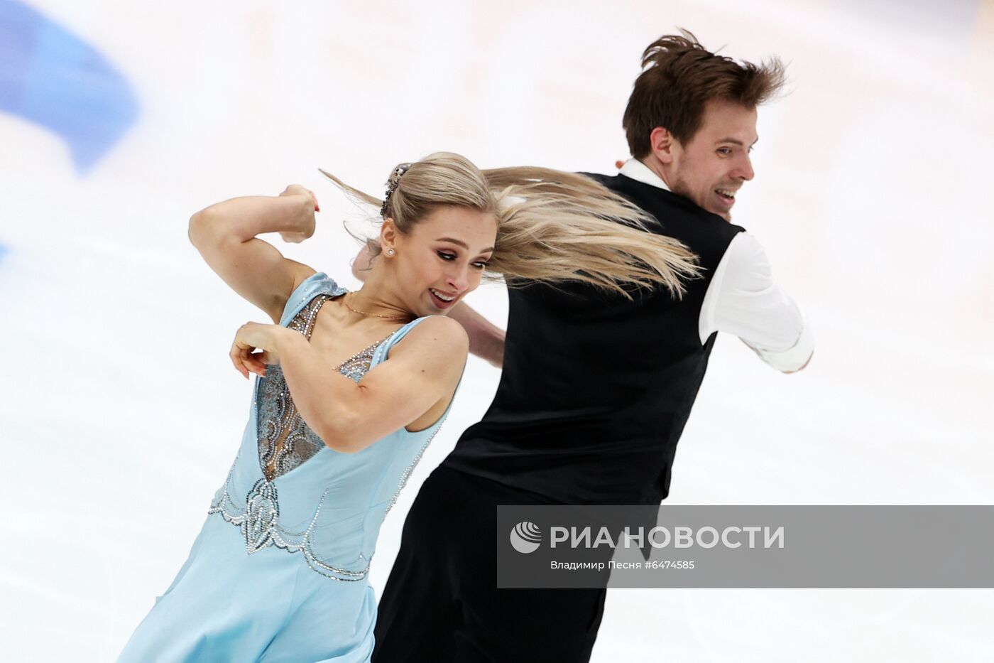 Фигурное катание. Финал КР. Танцы на льду. Ритмический танец
