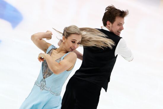 Фигурное катание. Финал КР. Танцы на льду. Ритмический танец