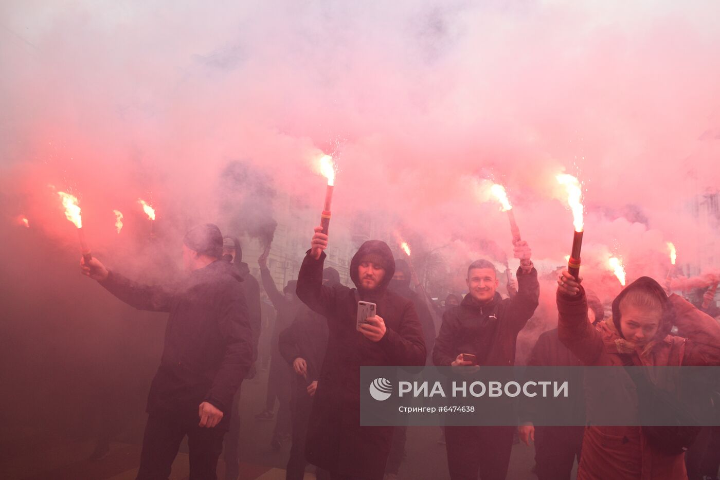 Акция националистов в Киеве