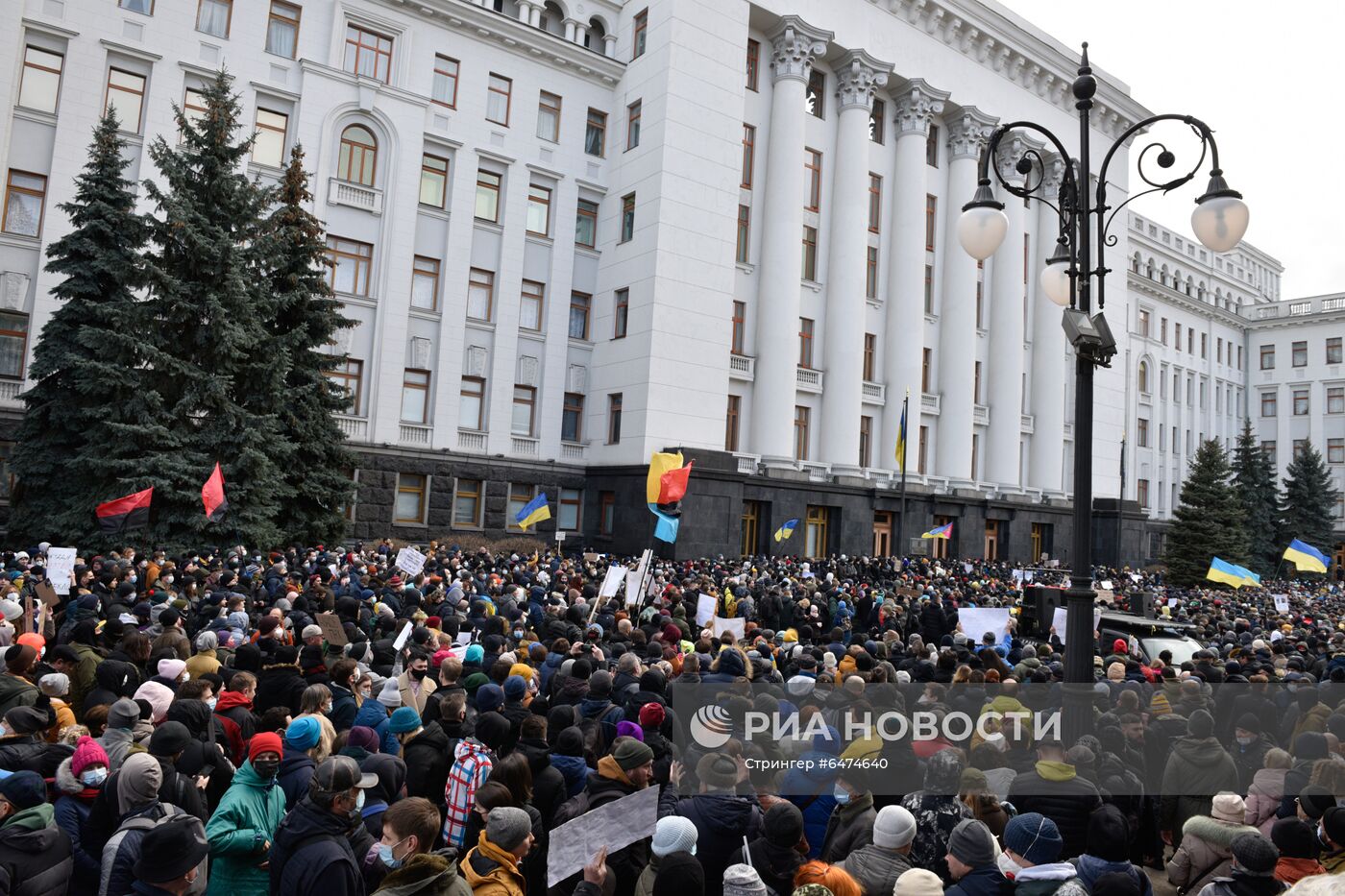 Акция националистов в Киеве