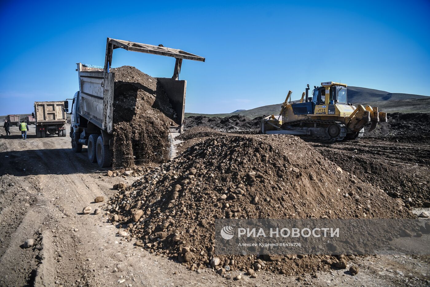 Строительство инфраструктурных объектов и разминирование территорий в Физулинском районе 