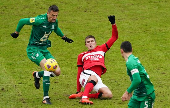 Футбол. РПЛ. Матч "Спартак" - "Рубин"