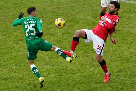 Футбол. РПЛ. Матч "Спартак" - "Рубин"