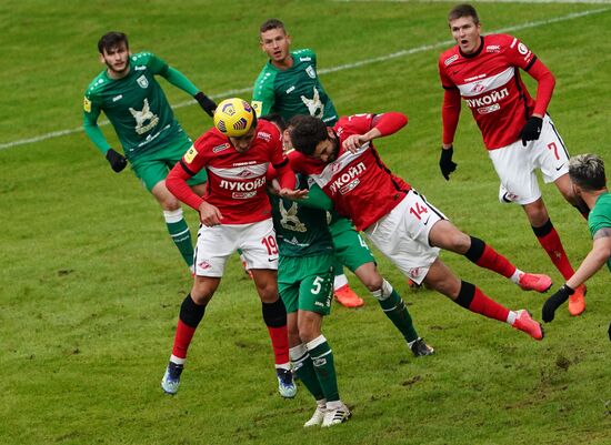 Футбол. РПЛ. Матч "Спартак" - "Рубин"