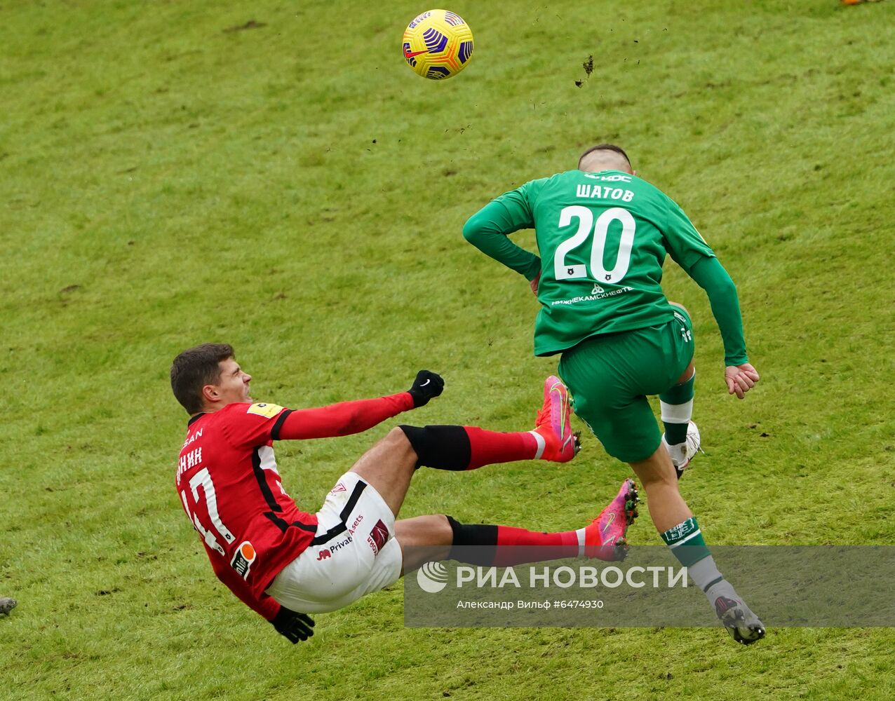 Футбол. РПЛ. Матч "Спартак" - "Рубин"