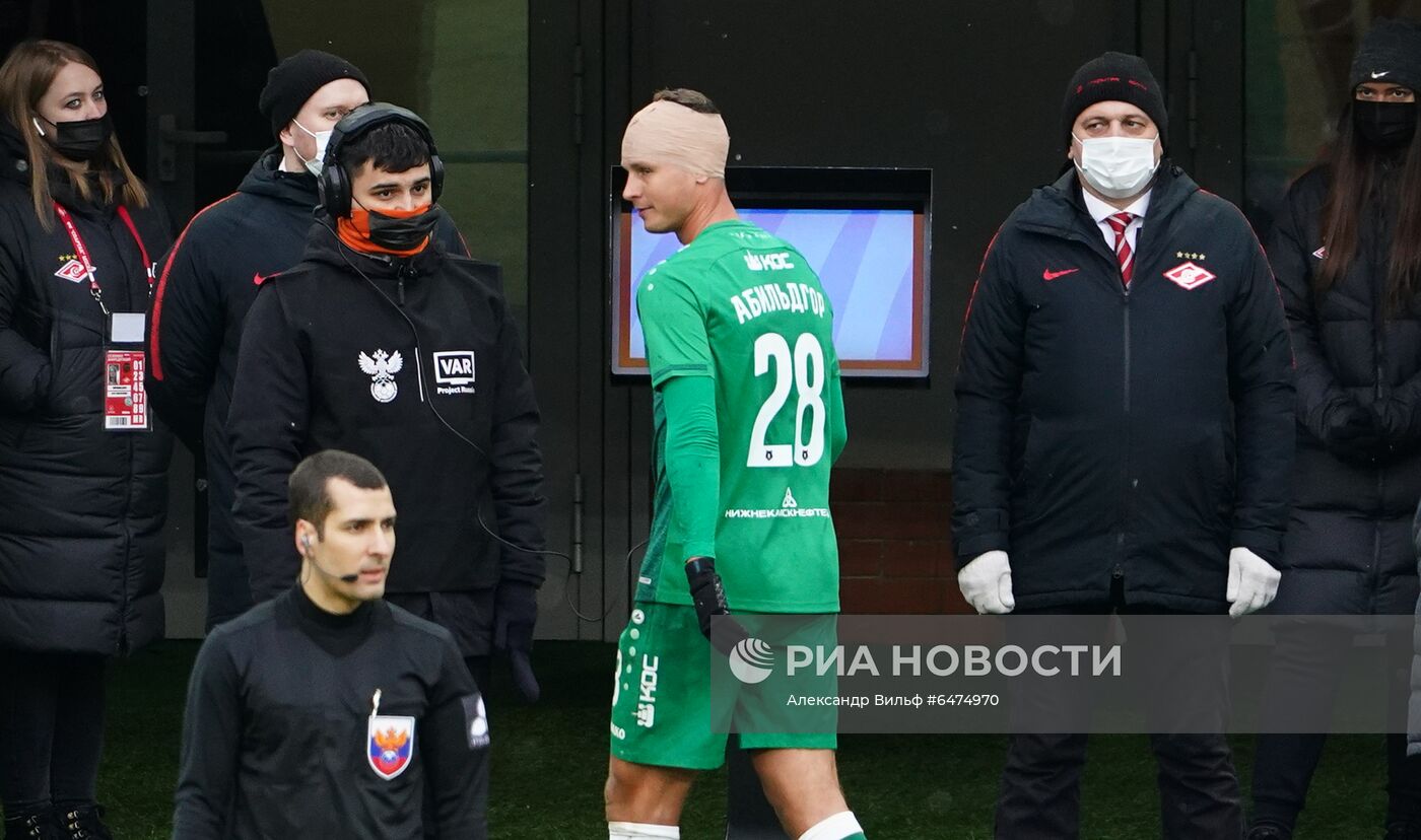 Футбол. РПЛ. Матч "Спартак" - "Рубин"