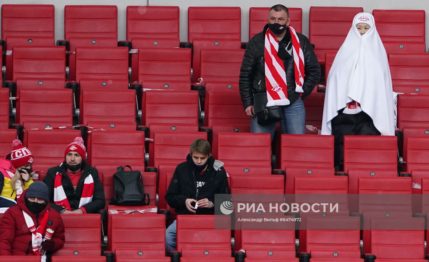 Футбол. РПЛ. Матч "Спартак" - "Рубин"