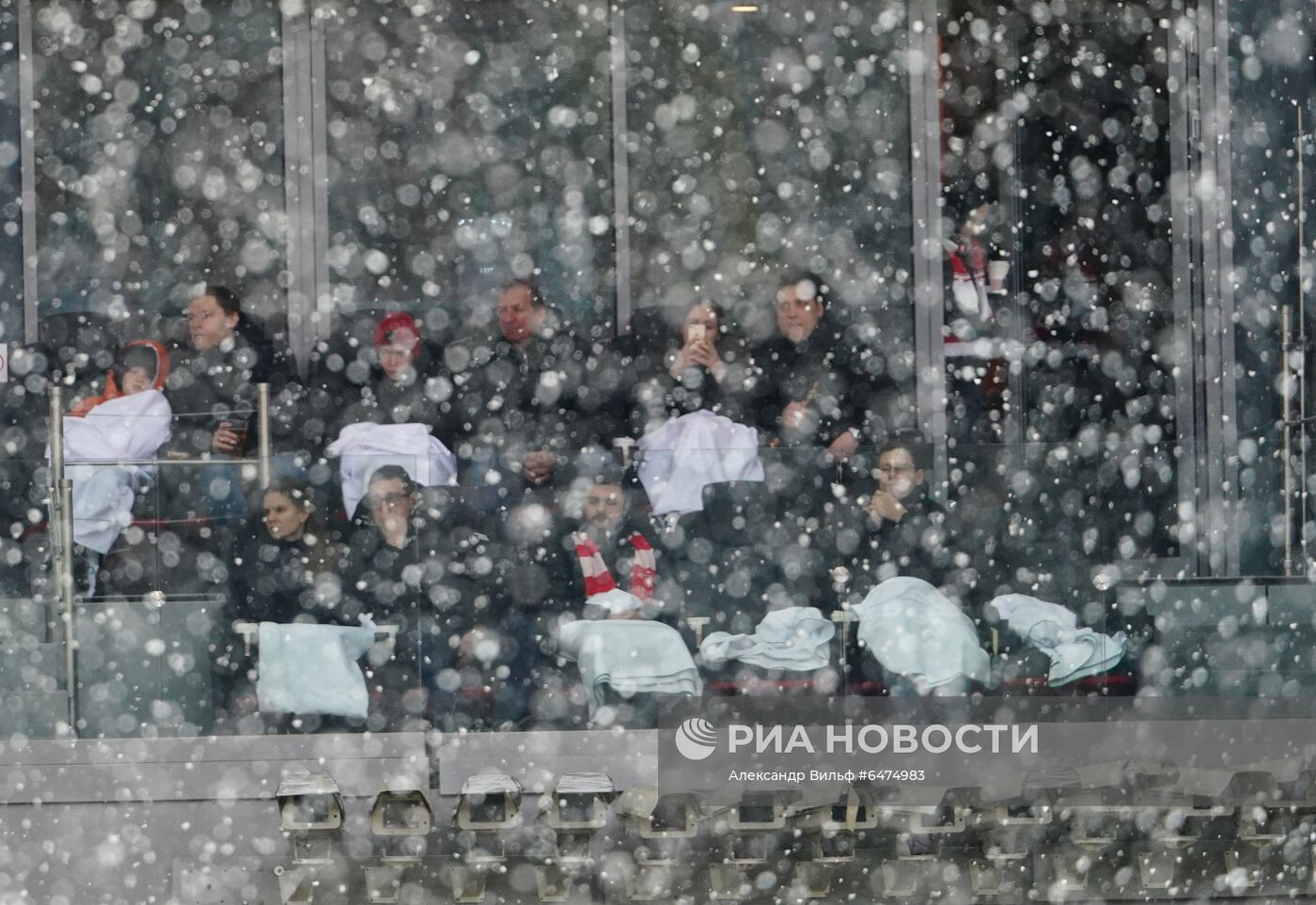 Футбол. РПЛ. Матч "Спартак" - "Рубин"