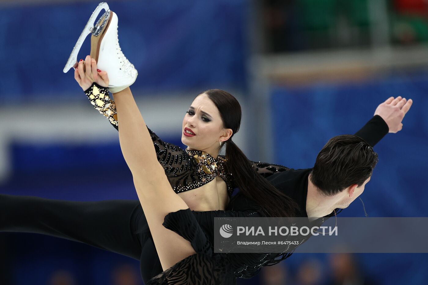 Фигурное катание. Финал КР. Танцы на льду. Произвольная программа