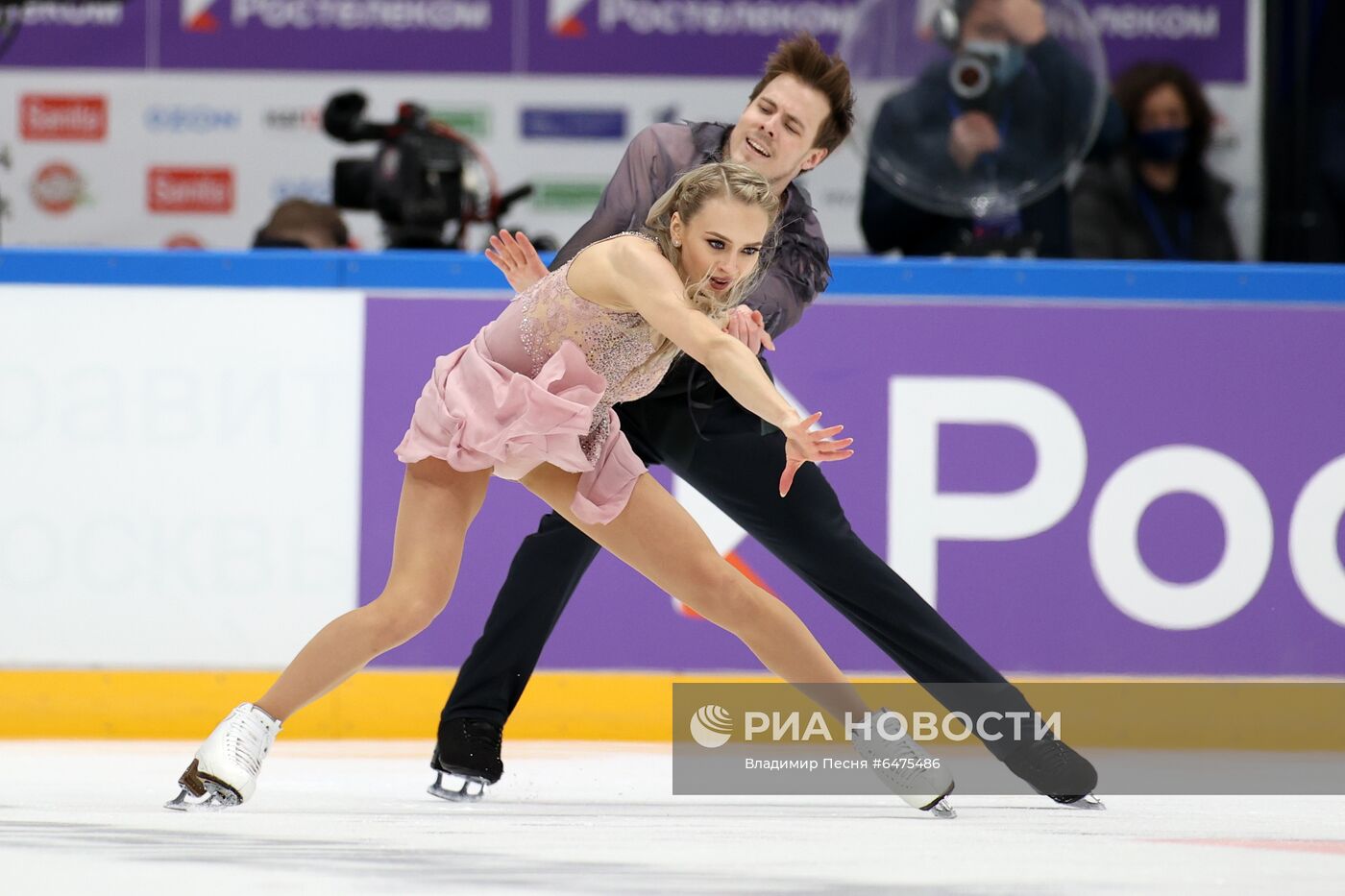 Фигурное катание. Финал КР. Танцы на льду. Произвольная программа