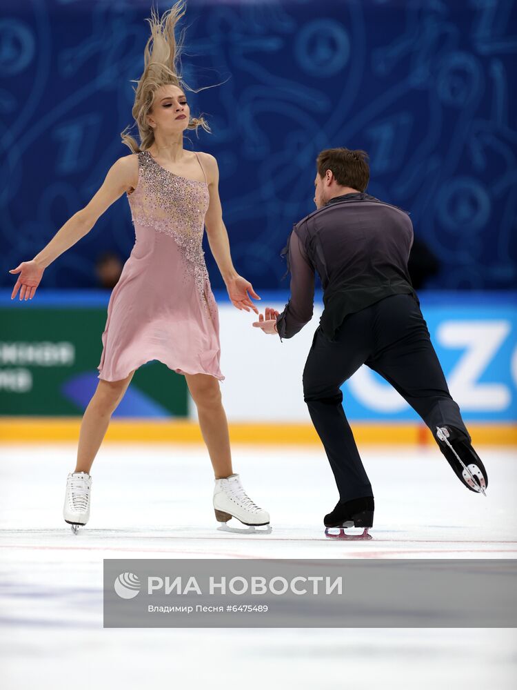 Фигурное катание. Финал КР. Танцы на льду. Произвольная программа