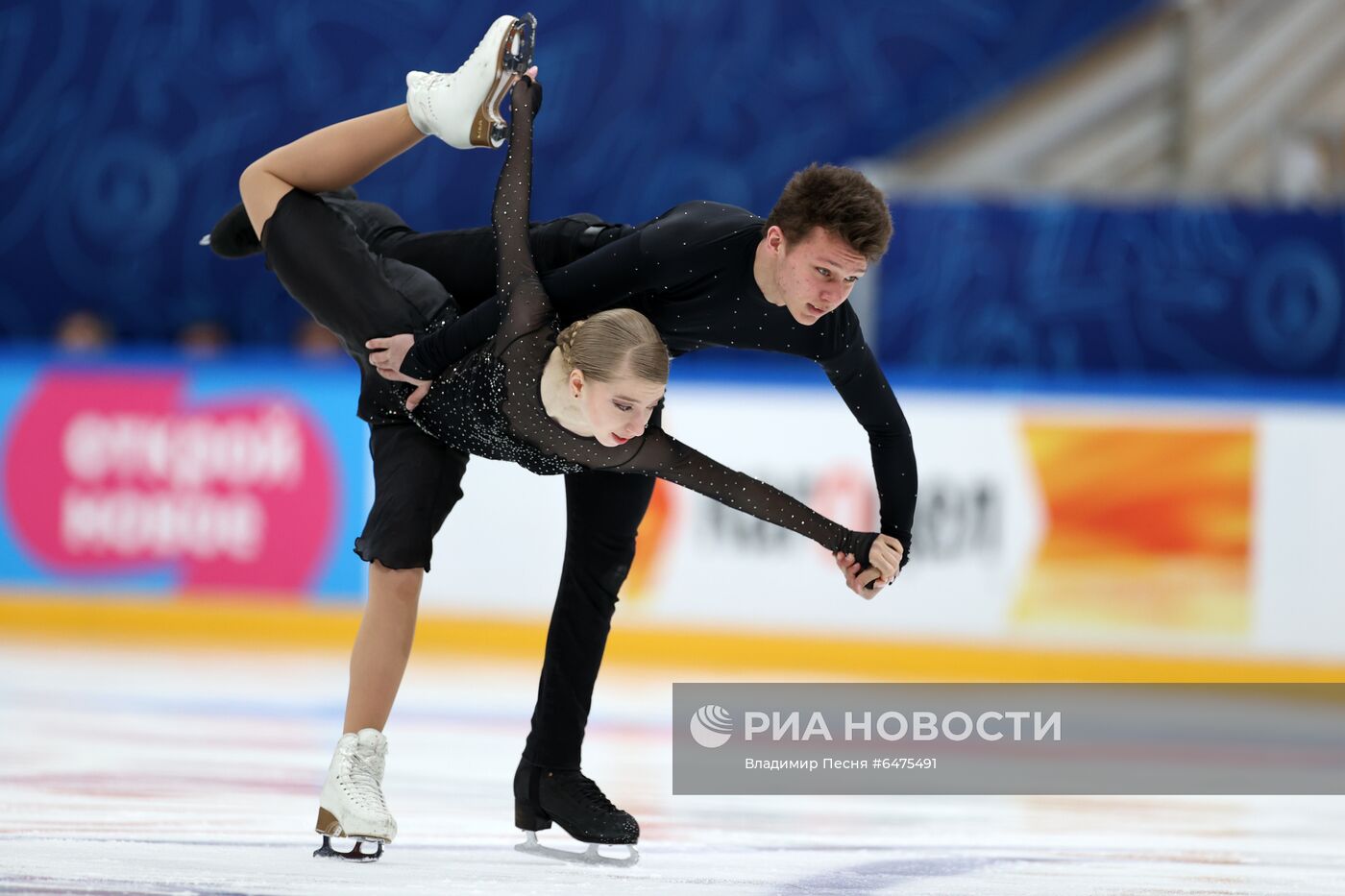 Фигурное катание. Финал КР. Танцы на льду. Произвольная программа