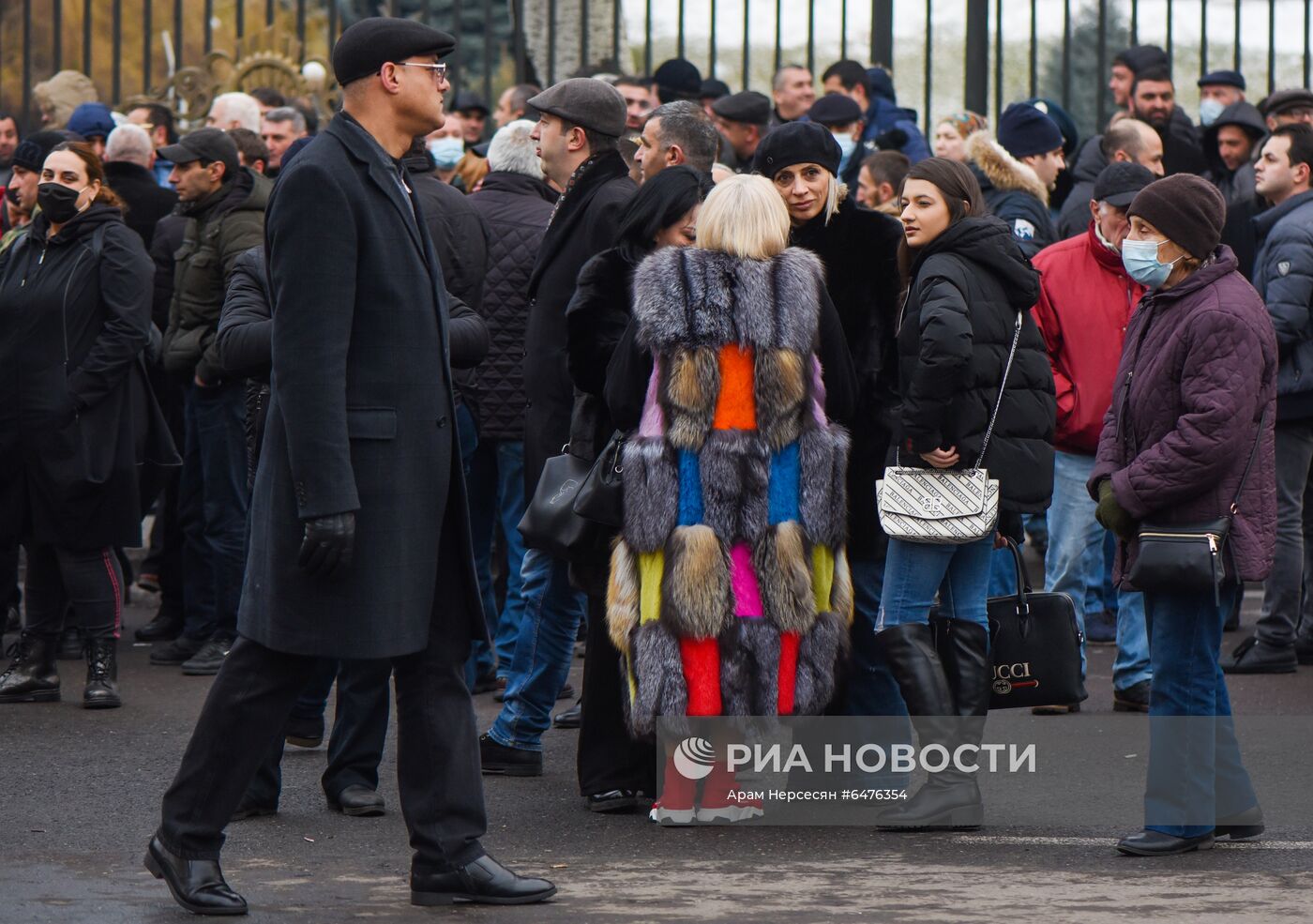 Акция протеста оппозиции в Ереване