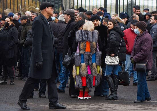 Акция протеста оппозиции в Ереване