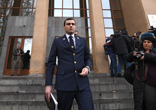 В Ереване проходит заседание суда по делу экс-президента Армении Р. Кочаряна