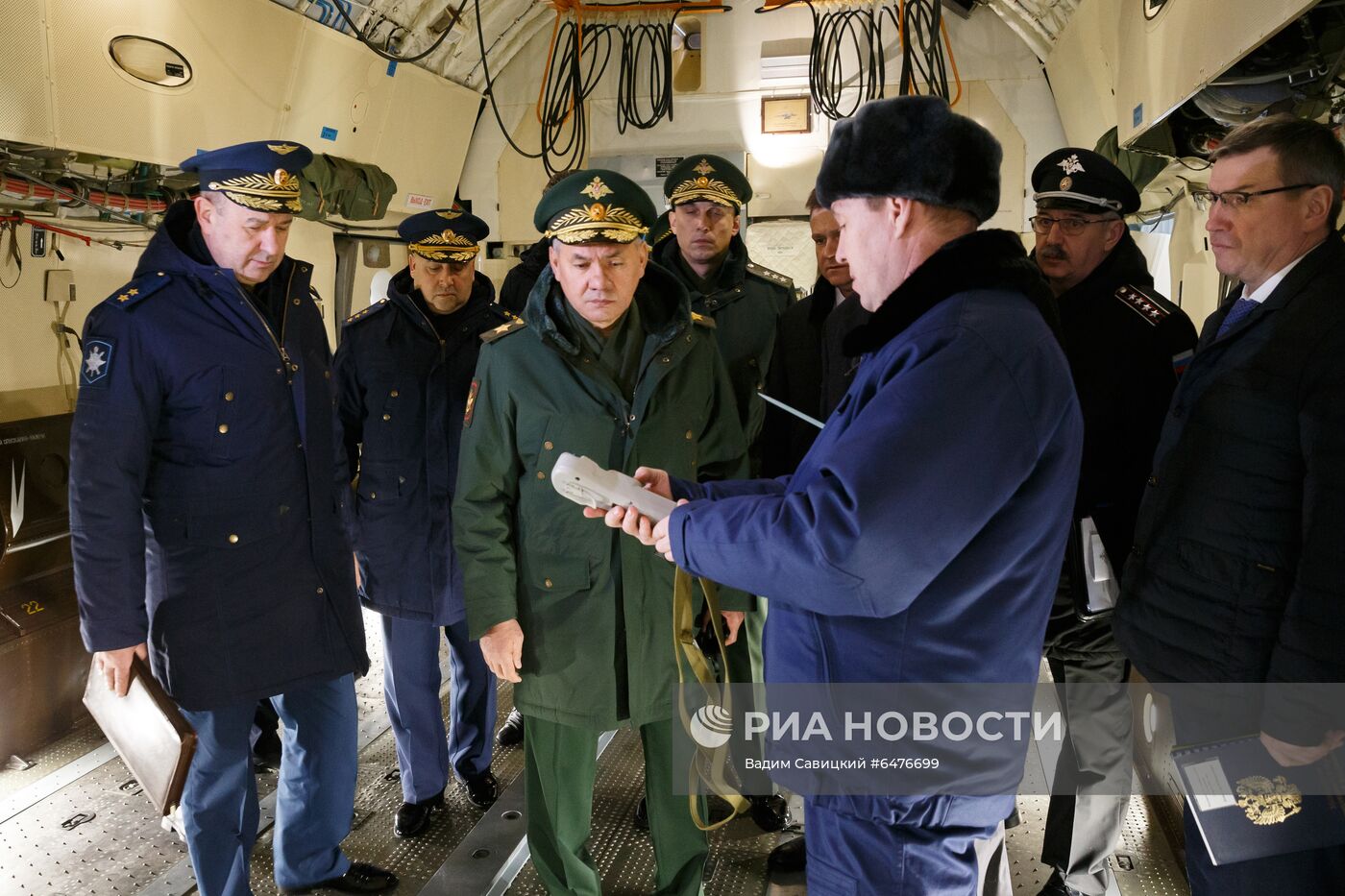 Рабочая поездка министра обороны РФ С. Шойгу в войска ЦВО