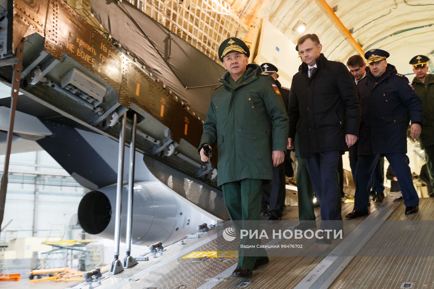 Рабочая поездка министра обороны РФ С. Шойгу в войска ЦВО