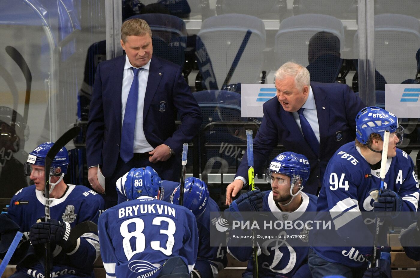 Хоккей. КХЛ. Матч "Динамо" (Москва) - "Северсталь"