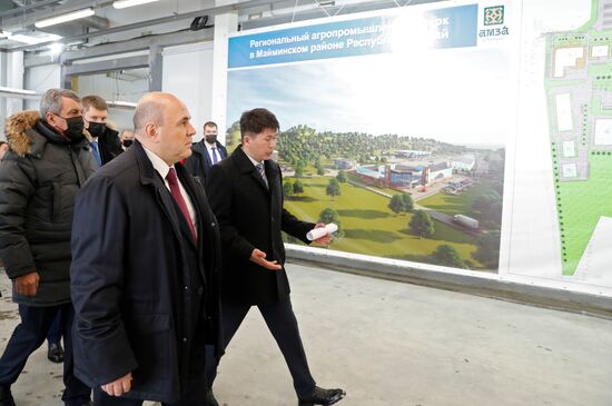 Рабочая поездка премьер-министра РФ М. Мишустина в Cибирский федеральный округ. День второй