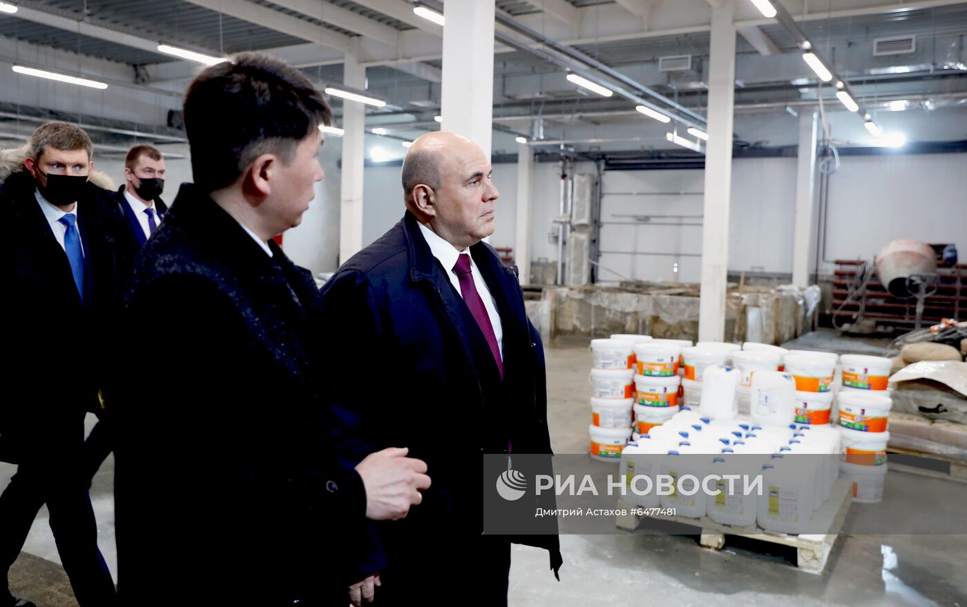 Рабочая поездка премьер-министра РФ М. Мишустина в Cибирский федеральный округ. День второй