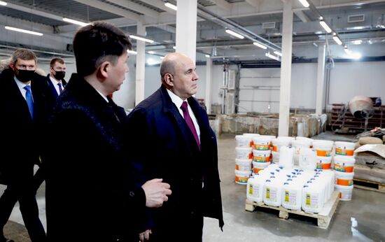 Рабочая поездка премьер-министра РФ М. Мишустина в Cибирский федеральный округ. День второй