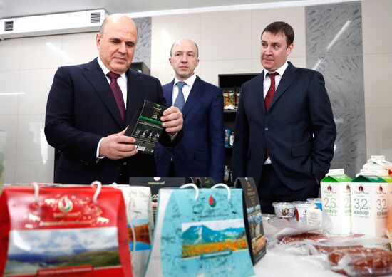 Рабочая поездка премьер-министра РФ М. Мишустина в Cибирский федеральный округ. День второй