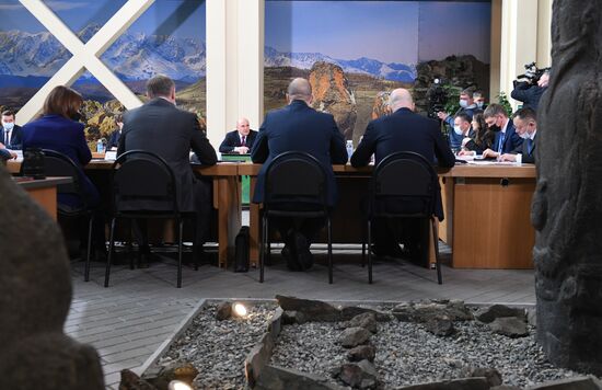 Рабочая поездка премьер-министра РФ М. Мишустина в Cибирский федеральный округ. День второй