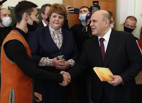 Рабочая поездка премьер-министра РФ М. Мишустина в Cибирский федеральный округ. День второй