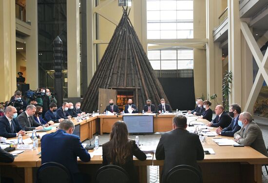 Рабочая поездка премьер-министра РФ М. Мишустина в Cибирский федеральный округ. День второй