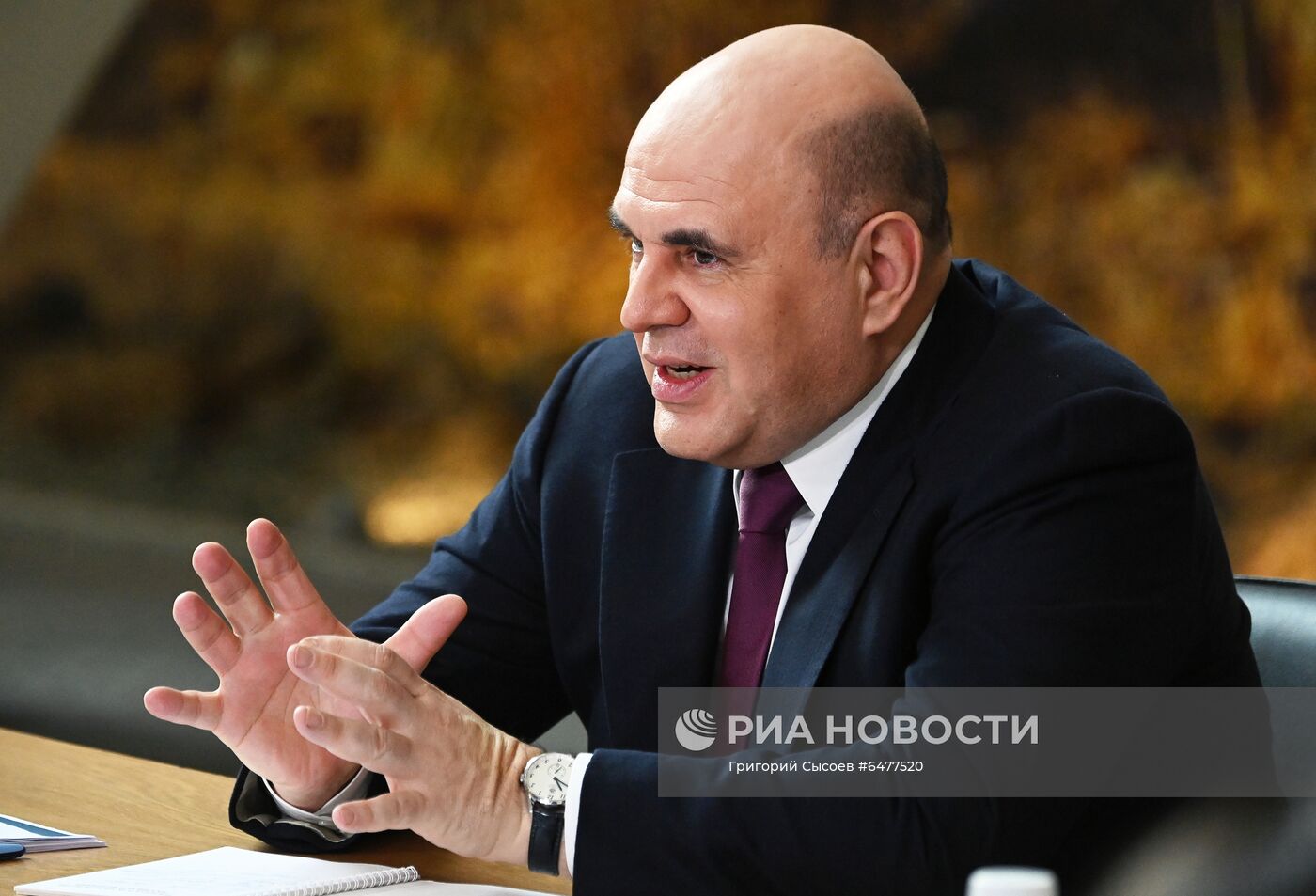 Рабочая поездка премьер-министра РФ М. Мишустина в Cибирский федеральный округ. День второй