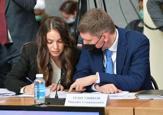 Рабочая поездка премьер-министра РФ М. Мишустина в Cибирский федеральный округ. День второй