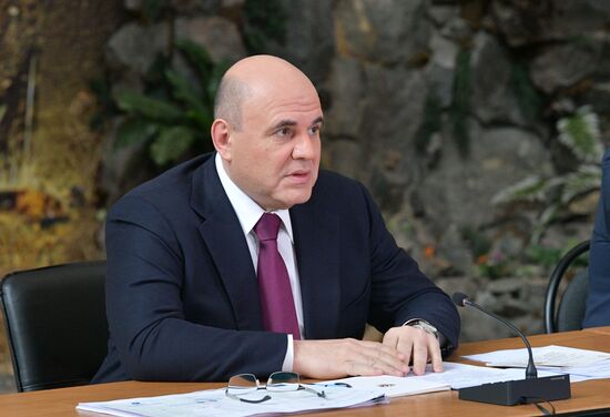 Рабочая поездка премьер-министра РФ М. Мишустина в Cибирский федеральный округ. День второй