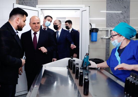 Рабочая поездка премьер-министра РФ М. Мишустина в Cибирский федеральный округ. День второй